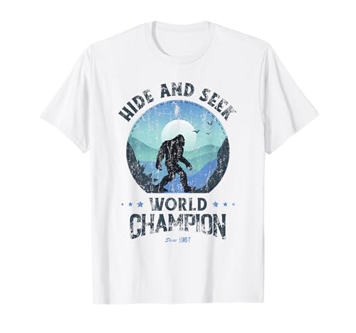 Bigfoot Chemise Hide and Seek, Bigfoot Hide and Seek Champion T-Shirt