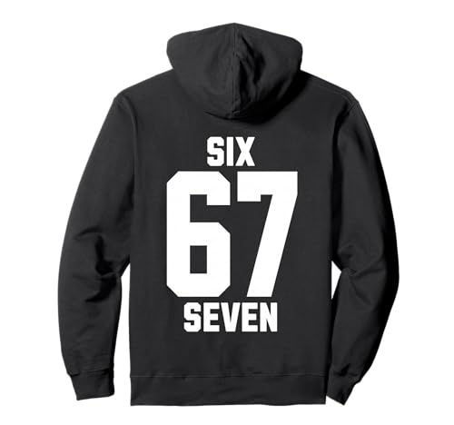 67 Six Seven Sport Design on Back. 6 7 Meme Men Women Kids p[J[