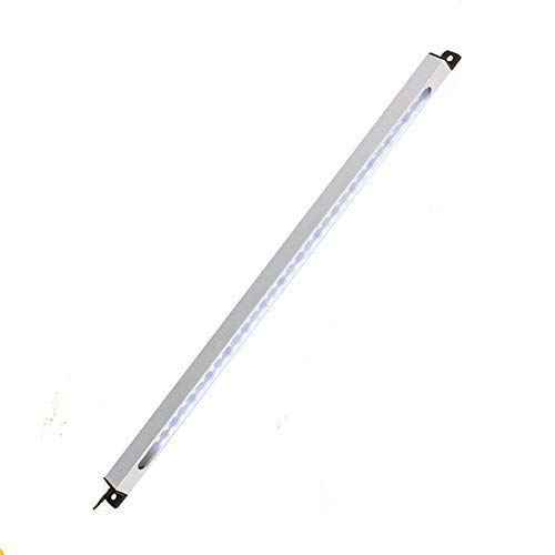 LED Unterbauleuchte Aida Unterbaulampe Küchenlampe Küchenleuchte Aufbaulampe Silber Aluminium 6 Watt Länge 60 cm mit Stromkabel