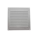  EmiTools Rejilla de ventilación 15 x 15 cm Blanca