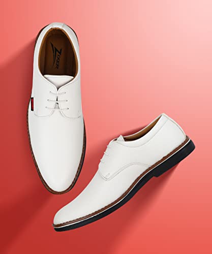 Image of Zixer Synthetic Leather Mens Formal Shoes || Office Formal Shoes Men Stylish|| Formal Shoes for Men Patent Leather Lace Up Party Formal Shoe
