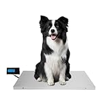 Tierwaage, Digitale Präzisionswaage Für Große Hunde, Tierwaage Mit abnehmbarem Tablett...