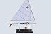 LK Scale Models Wooden Sunfish Model Race with Window Sailboat Decoration 16