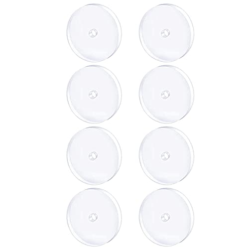 Bloomfall Clear Piercing Disc For Piercing Bump,Pressure Silicone Earrings For Keloids Healing Pads Belly Button Piercing Kit Nose Piercing Bump Treatment (9MM 8PCS)