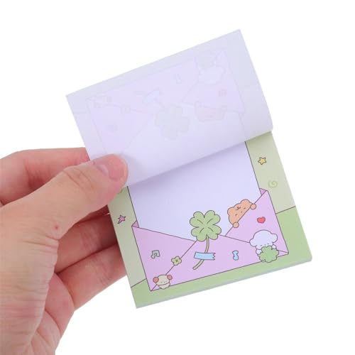 Bloc-notes Saint-Patrick petits blocs-notes adhésifs 3x3 trèfles école