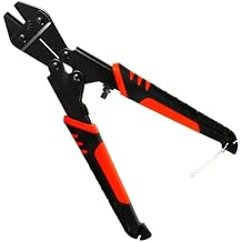 Mini Bolt Cutter,Small Heavy Duty Wire Cable Cutter with Soft Grip Anti-Slip Handle,Sharpen Cutting Edge,Wire Cutter,One Hand Operation,Small and Portable Design