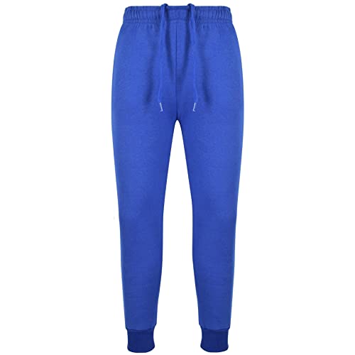 A2Z 4 Kids Girls Boys Fleece Jogging Bottoms PE School Jogger Classic - Fleece Trouser 355 Royal 9-10