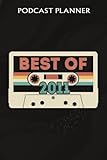  Podcast Planner :Best Of 2011 11th Birthday Gifts Cassette Tape Vintage: Gifts for Mom:Daily Plan Your Podcasts Episodes Goals & Notes, Podcasting ... Weekly Content Diary, Agenda Organizer,Bi