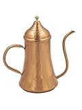 COPPER CONCEPT Copper Oil Dispenser for Kitchen, Handmade Olive Oil Dispenser Bottle, Real Copper, (16.9 Oz - 500 ml)
