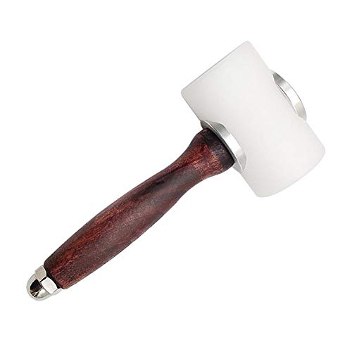 Fbshicung Leather Carving Hammer, DIY Leathercraft Mallet, Cowhide Sew Club