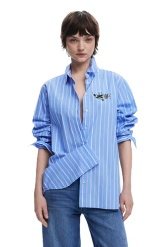 Desigual Woman CAM_Dont DO IT, Blue, XS