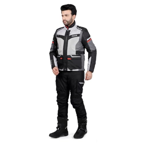 Image of Raida Rover 2 Touring Motorcycle Jacket | Lightest in Its Class | CE Level 2 Armoured | Hydration Bladder Compatible | Waterproof Rain & Thermal Liners included