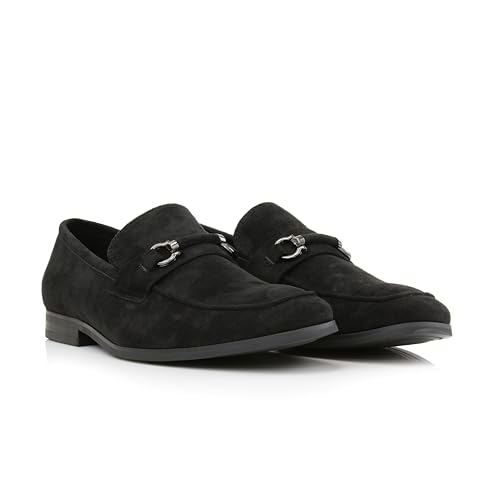 Image of Ferro Aldo Men's Premium Moc Toe Loafers | Casual & Dress Styles with Tassels & Horsebit Buckles