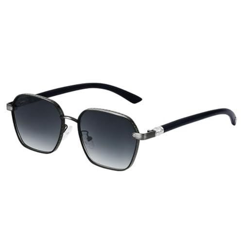 Lunettes vintage en métal doré chic et verres UV400