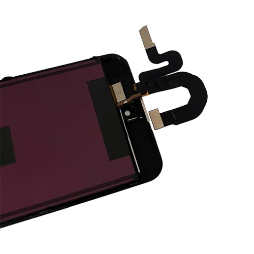Numériseur d'écran tactile iPod Touch 5 vitrage LCD noir rechange