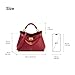 JW PEI Women's Lucia Classic Top Handbag - Claret