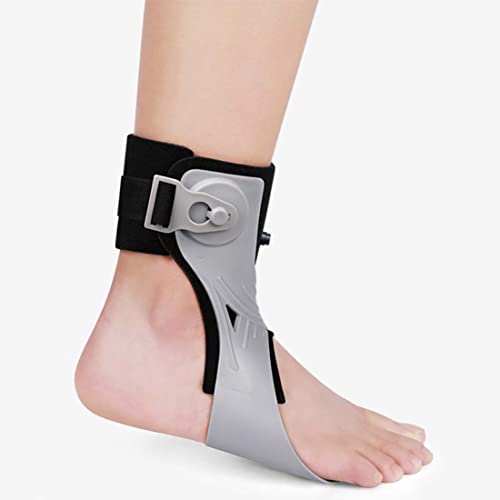 Knöchelorthese Schiene, Foot Stabilizer, Knöchelstabilisator, Druckentlastende Knöchel mit Aufblasbarem Airbag, für die Genesung von Verstauchungen und Arthritis,rightfoot-M Cover