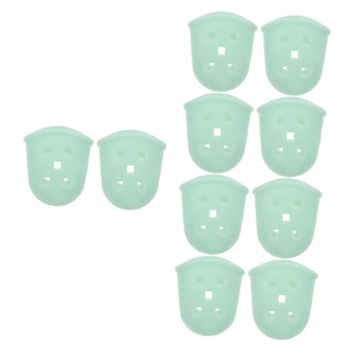 VICASKY Sets Boys and Girls Finger Piano Thumb Covers Kalimba Finger Protection Covers Silicone Fingertip Caps Thumb Caps Small Portable for Guitar Learners Pcs