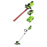 UNA BATERÍA PARA TODOS - baterías Greenworks 40V de 2Ah hasta las potentes 6Ah versátiles y compatibles con muchas herramientas Greenworks para jardinería y el taller