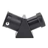 EBTOOLS 0,96 'télescope réfracteur 24.3mm érigeant Miroir Diagonal d'oculaire de Prisme de 45 degrés