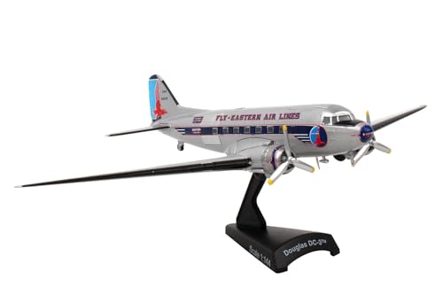 Daron Postage Stamp Eastern DC-3 1/144, Silver