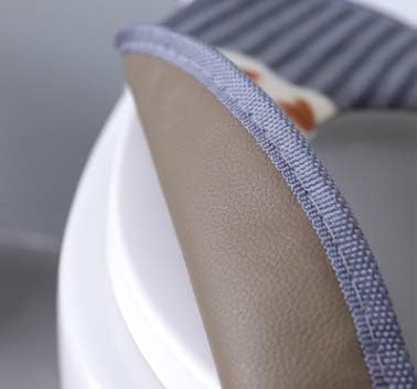 2 Pcs Soft Bathroom Toilet Seat Cover Washable Cushion Corduroy Toilet Seat Lid Pad Mat Super Warm