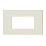 per Supporto 08531.S Vimar Placca 3 m, Resina, Scatto Avorio