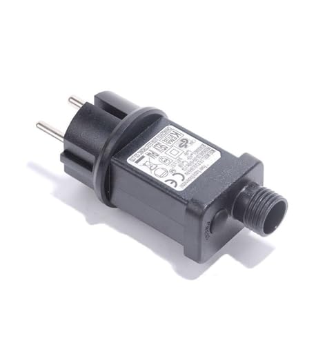 Transformateur Guirlande Led,4.5V 24V 31V Clignoteur pour Guirlande, Transformateur IP44 avec 8 modes pour les Filets Lumineux, Sapin Lumineuse, Rideau Lumineux (24v 6w)