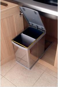 CK KitchensKitchen Waste Bin Pull Out Removable Container 20Litres