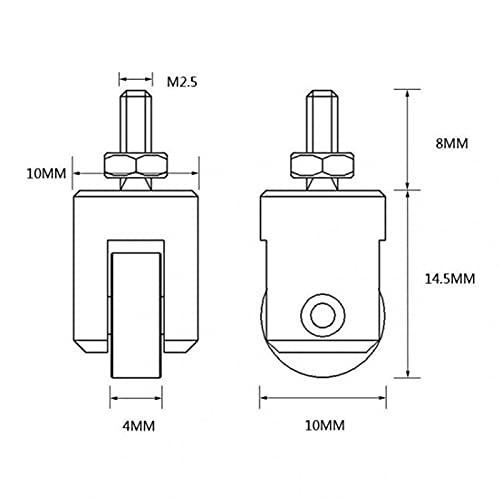 SM SunniMix M2.5 draadpunt De rol voor meetklok dieptemeter - Image 6