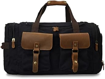 oversized canvas duffle bag