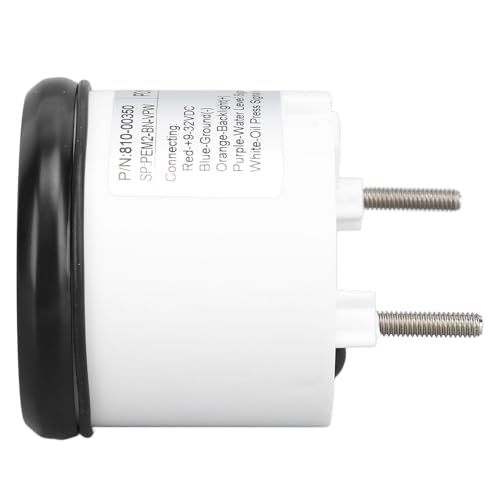 Indicador digital de 52mm resistente al agua para evitar fallos de presión y voltaje 6