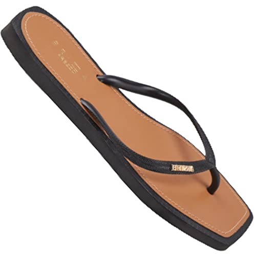 Sandália Rasteira Preto Brizza Arezzo 37/8