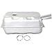 Evan-Fischer EVA13272027399 Fuel Tank for Jeep CJ-Series 73-76 Steel Silver 15 Gallon Capacity/57 Liters 25-1/4 X 18-1/4 X 10-7/8 In.