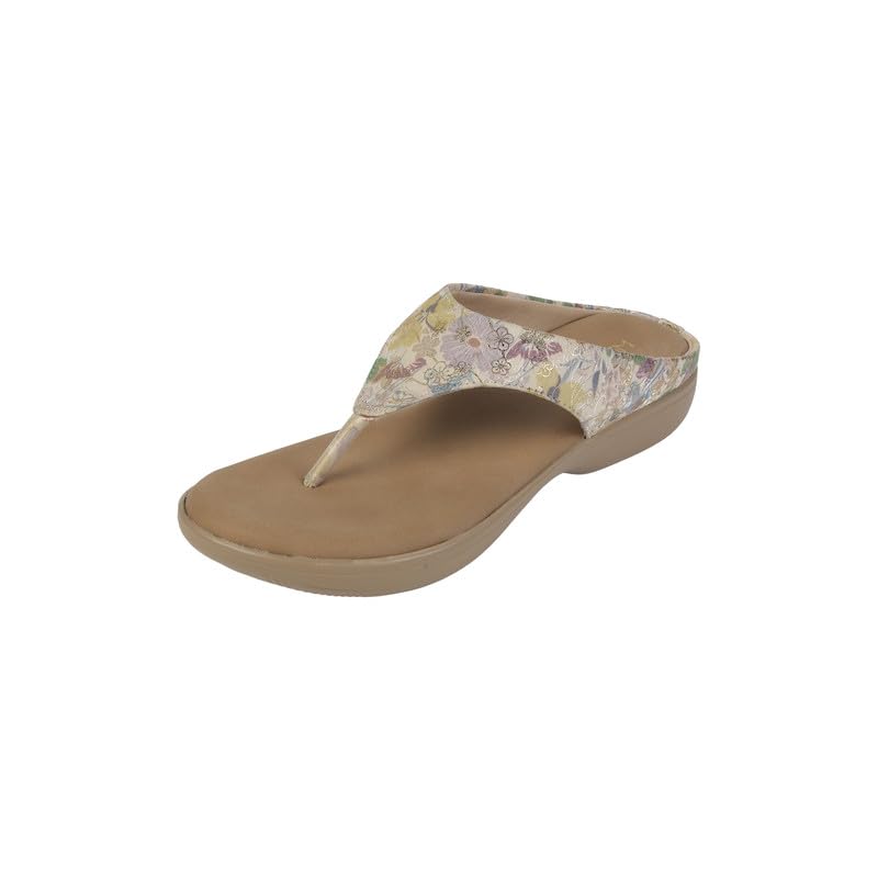 metro Women's Synthetic Casual Floral Slipper-picture-38