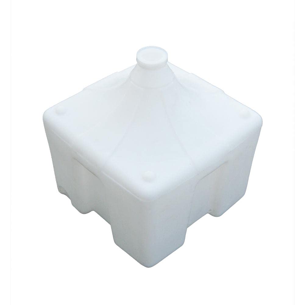 Damigiana in plastica (HDPE) con bocca piccola, capacità 54 Lt, autoportante con fondo piano