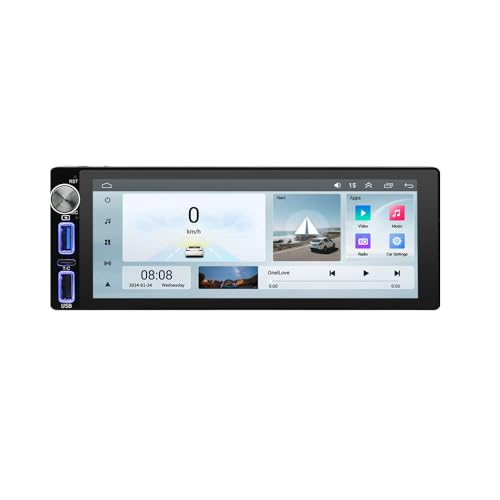 Navigatore satellitare GPS AHD da 6.9 pollici Canbus Autoradio CarPlay Android telecamera posteriore compatibile con BMW E38 728i 730i 735i 740i M5 Touring 518i 520i 525i 525td 530i 540i