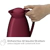 alfi Eco Vacuum jug Ruby Red Mat 1 l