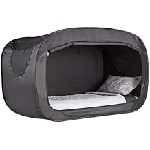 VINGVO Pop up Privacy Tent, Indoor Tent for Adults, Portable Privacy Pop Bed Tent, Collapsible Breathable Double Door Indoor Use Bed Canopy for Home Outdoor Sleeping