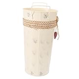 Toyvian 1 Stück Blumeneimer aus Zinn verzinkte Eimer Pflanzgefäße im Freien Und für verzinkter Pflanzkübel Retro-Eimer-Schmuck Eiseneimer Eimer Behälter Blumenkübel Beige
