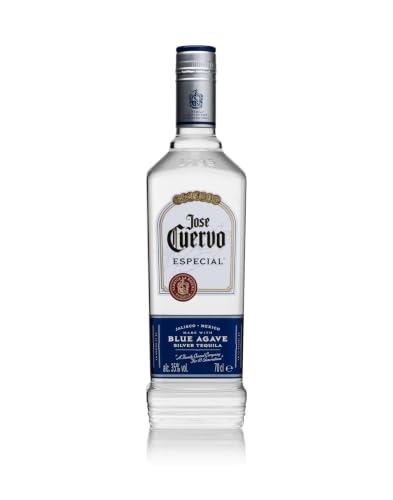 Jose Cuervo Especial Silver Tequila 35% ABV 70cl | Crisp Blue Agave Citrus & Pepper Notes | For Margaritas Palomas & Cocktails