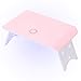 Produktbild Dmqpp 24W UV-LED-Nagel-Trockner faltbares USB-LED-Lampe UV-Nagel Gel-Nagellack-Trockner-Nagel-Kunst-Maschine Polymerisationslampe for Gel-Nagellack (weiß) (Color : Pink)
