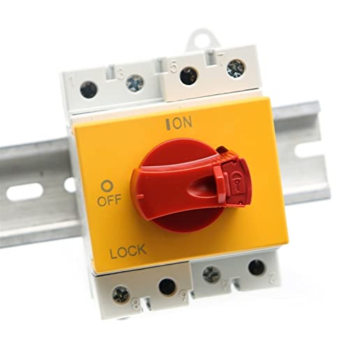 Interruptor giratorio de corte 4P PV DC 1000V 32A desconector aislador de paneles solares 3