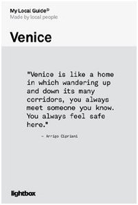Paperback My local guide Venice Book