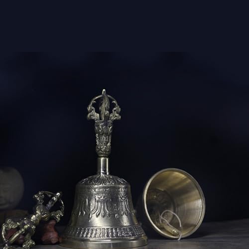 Cloche Vajra en laiton pour créer une ambiance zen de yoga à la maison