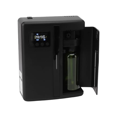 Topiky Máquina de Aire de Bluetooth Mejorada, Difusor de Aceite Esencial de Atomización Inteligente, Difusor de Aceite Esencial sin Agua Profesional, Difusor de (Negro)
