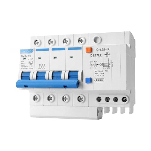 Disjoncteur triphasé 380V 4P 32A contre les surcharges