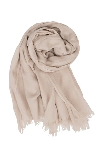 Women Long Lightweight Linen Scarf Shawls Extra Large Soft Beach Shawls-Wraps Long-Sunscreen-Body-Scarves (76.77×39.37")2