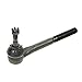 TRQ Front Steering Kit Center Link Tie Rod Tie Rod Adjusting Sleeve Compatible with 99-00 Cadillac 88-00 Chevrolet GMC