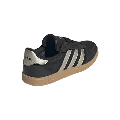 Image of adidas Womens Breaknet Sleek Suede Sports Shoes